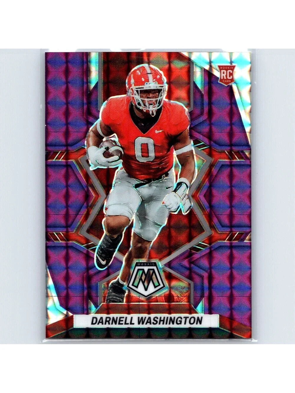 2023 Panini Mosaic Draft Picks - Darnell Washington Rookie #26 - /49